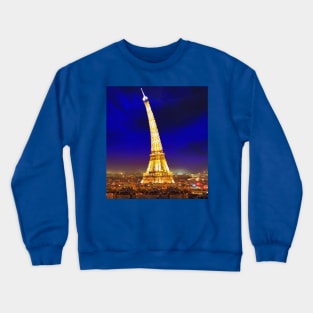 Bent Eiffel Tower Crewneck Sweatshirt